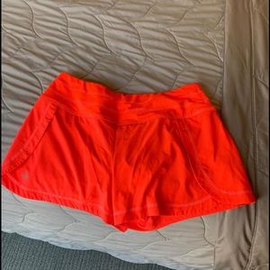 Coral athleta shorts size small